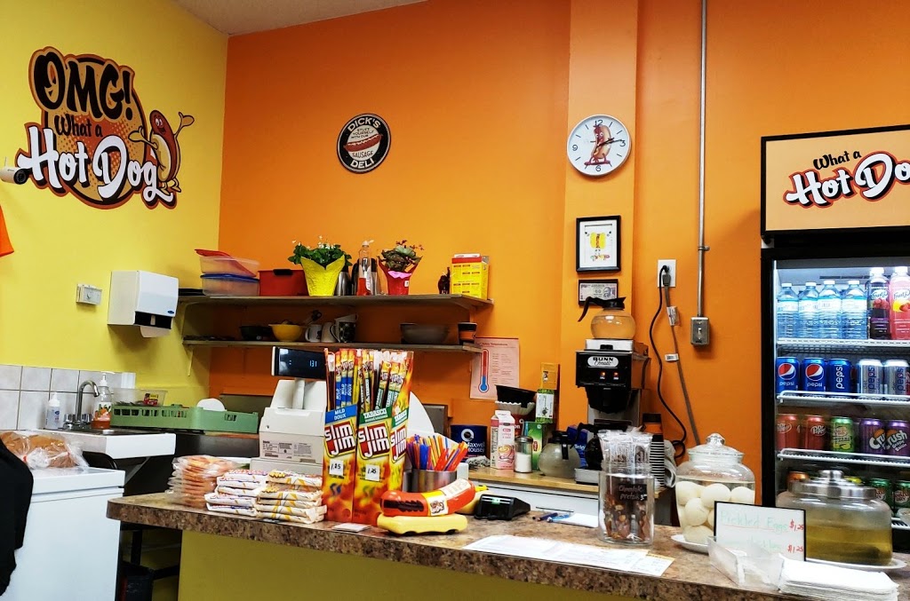 OMG What a Hotdog! | 494 Dundas St E, Belleville, ON K8N 1E8, Canada | Phone: (613) 779-7161