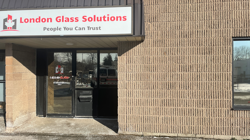 London Glass Solutions | point of interest | 10 Pacific Ct Unit 5, London, ON N5V 3K4, Canada | 5198045277 OR +1 519-804-5277