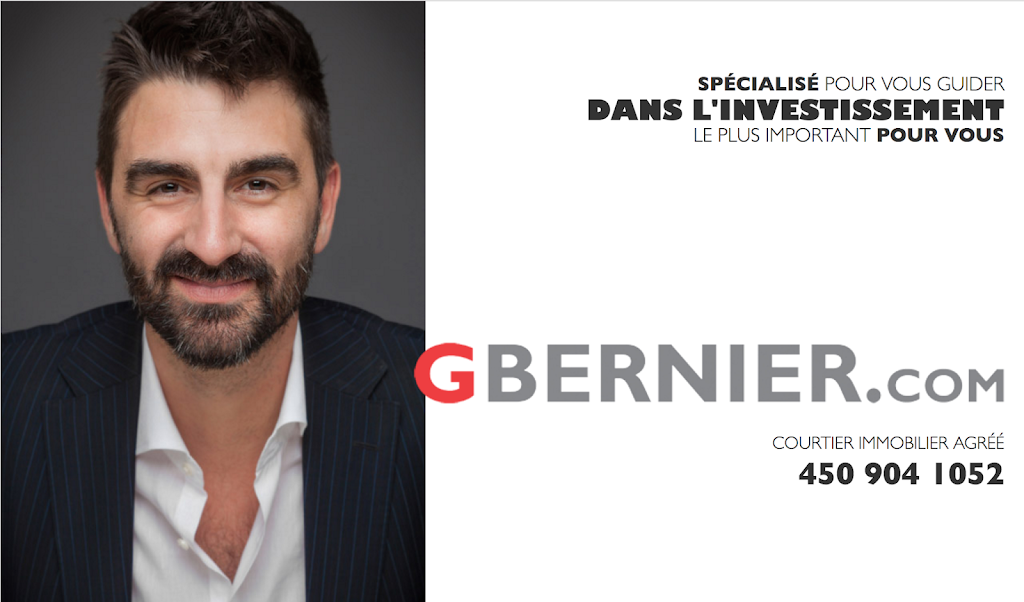 GBernier.com | 2001 Av Victoria #102, Saint-Lambert, QC J4S 1H1, Canada | Phone: (514) 679-2002