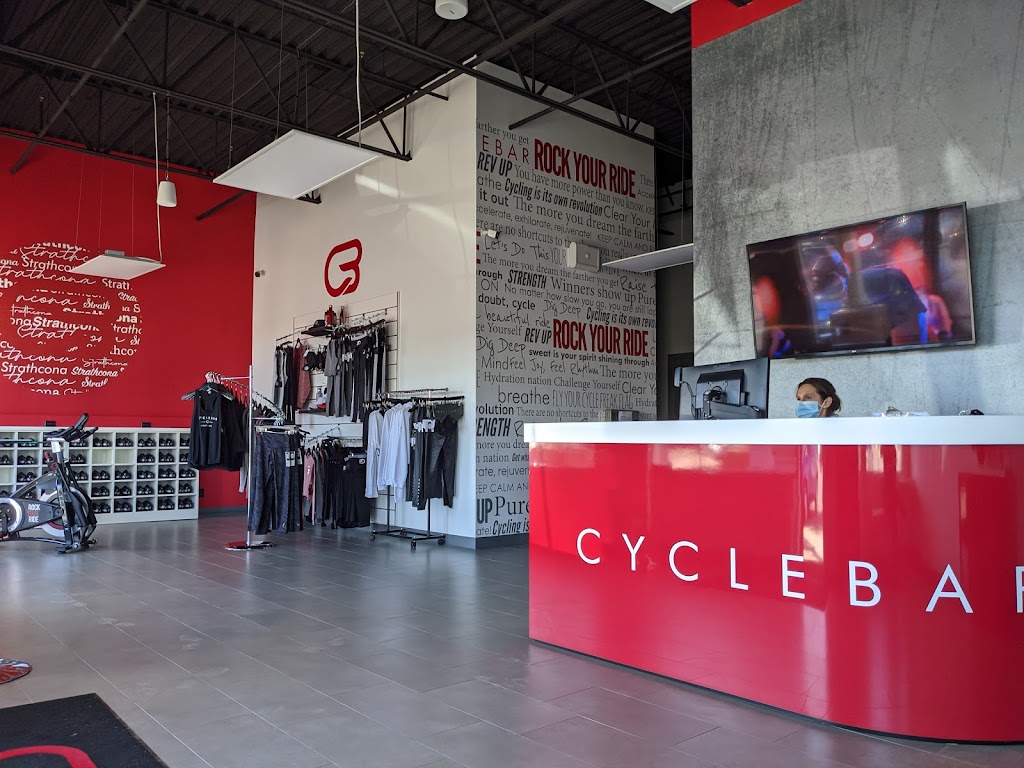 Cyclebar Strathcona | 555 Strathcona Blvd SW #136, Calgary, AB T3H 2Z9, Canada | Phone: (587) 349-3555