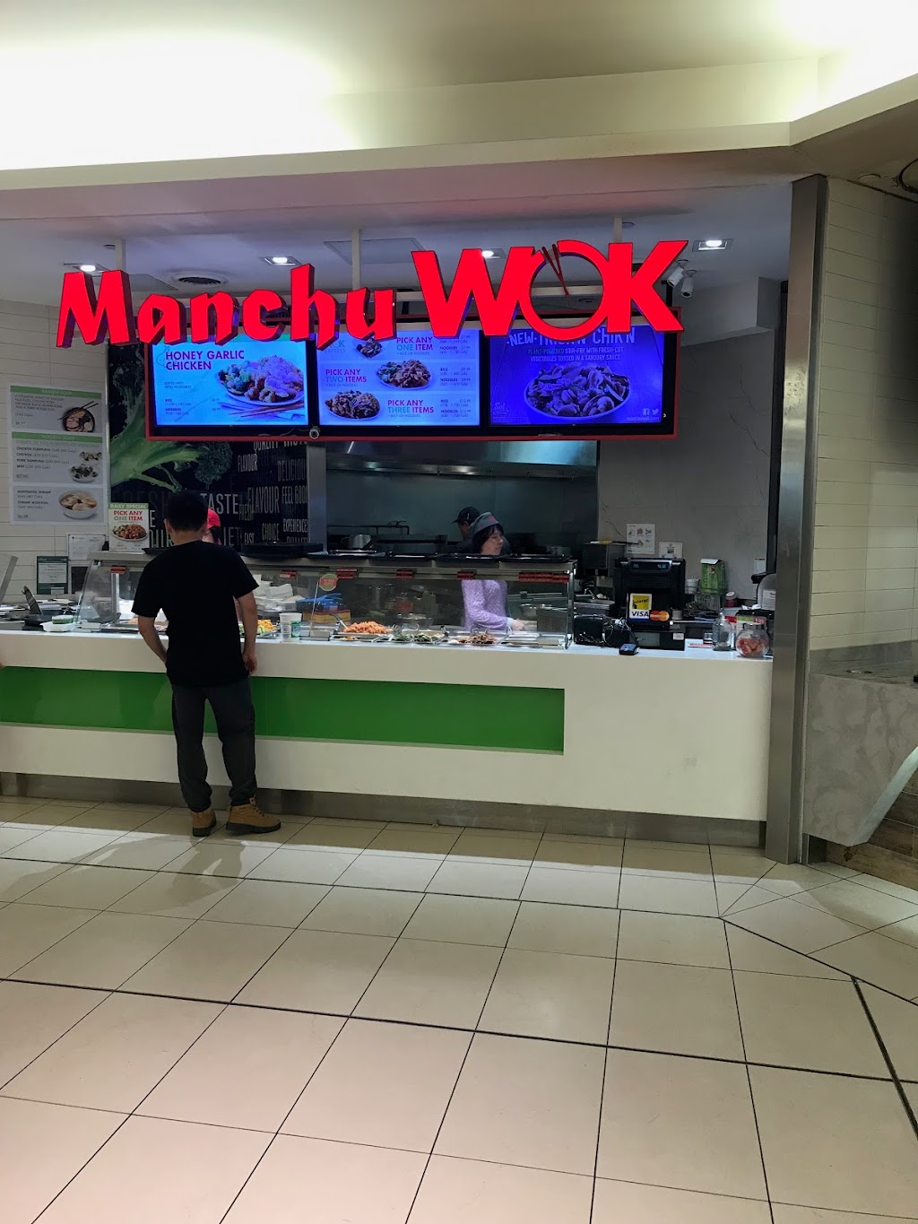 Manchu Wok | 1, Promenade Circle #F110 Promenade, Thornhill, ON L4J 4P8, Canada | Phone: (905) 731-1488