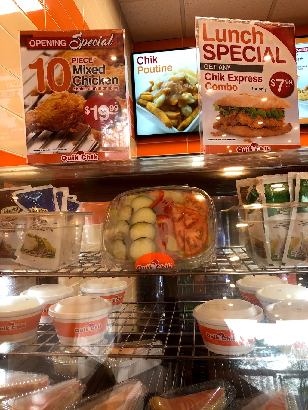 Quik Chik - Hamilton | 1331 Main St W, Hamilton, ON L8S 1C6, Canada | Phone: (905) 528-0608