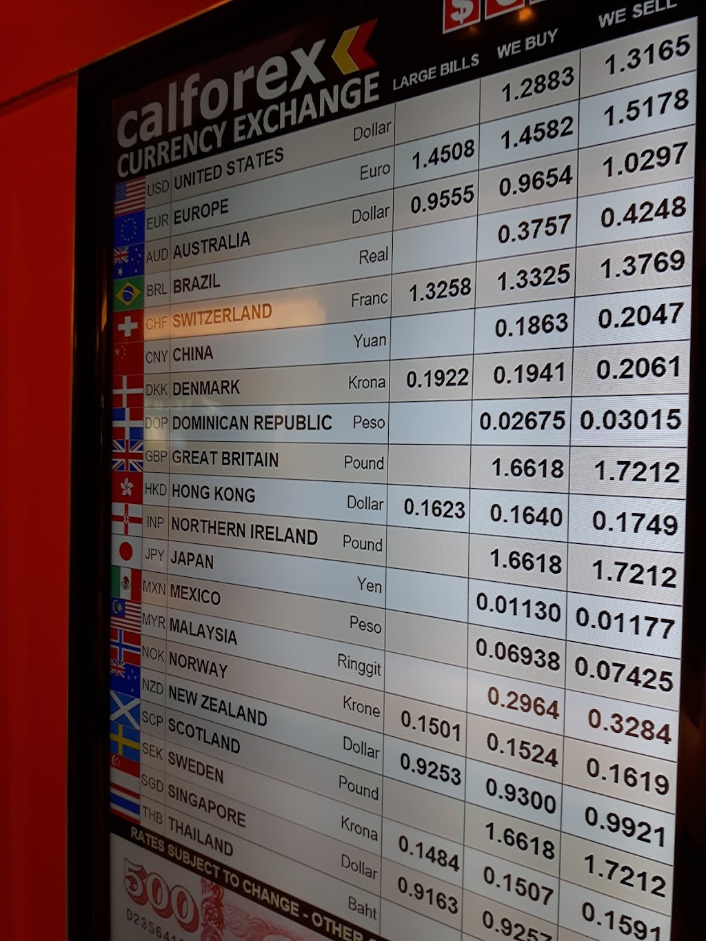 Calforex Currency Exchange - Edmonton Southgate Centre | 5015 111 St NW, Edmonton, AB T6H 4M6, Canada | Phone: (780) 484-4666