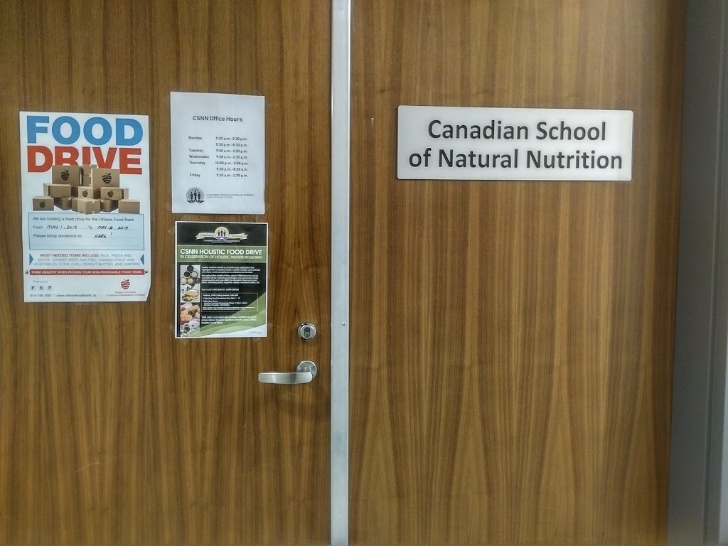 Canadian School of Natural Nutrition Ottawa | 2148 Carling Ave #204, Ottawa, ON K2A 1H1, Canada | Phone: (613) 314-6991