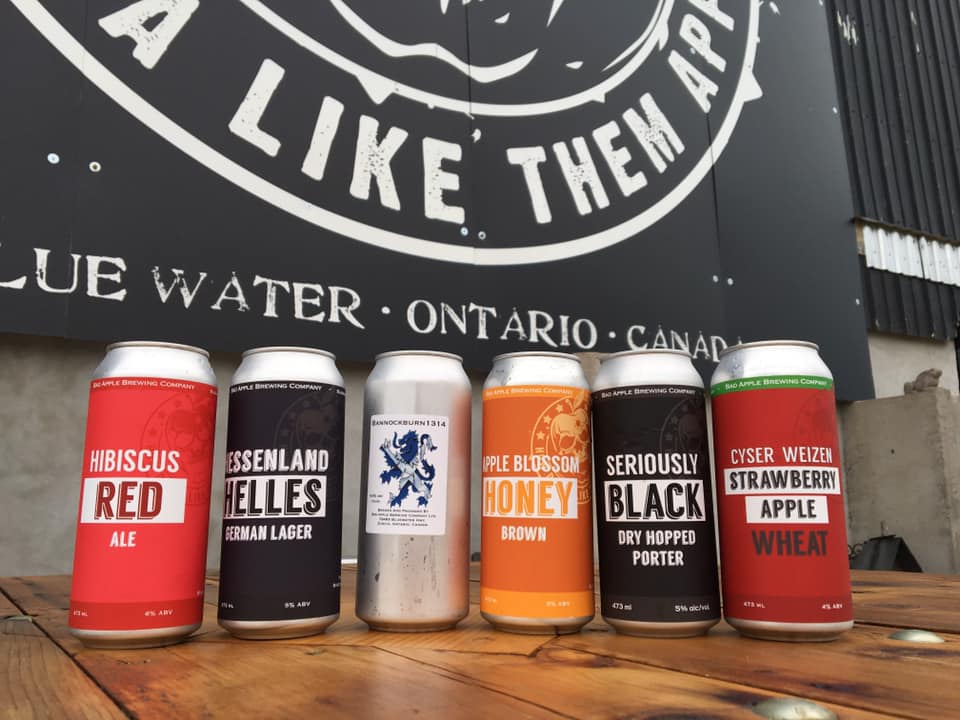 Bad Apple Brewing Company Ltd. | 73463 Bluewater Hwy, Zurich, ON N0M 2T0, Canada | Phone: (519) 476-7908