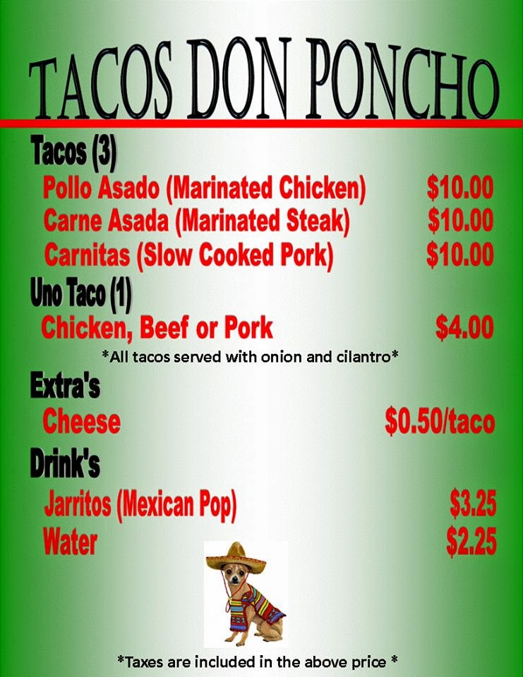 Tacos Don Poncho | 893 Lakeshore Dr W, Penticton, BC V2A 1C1, Canada
