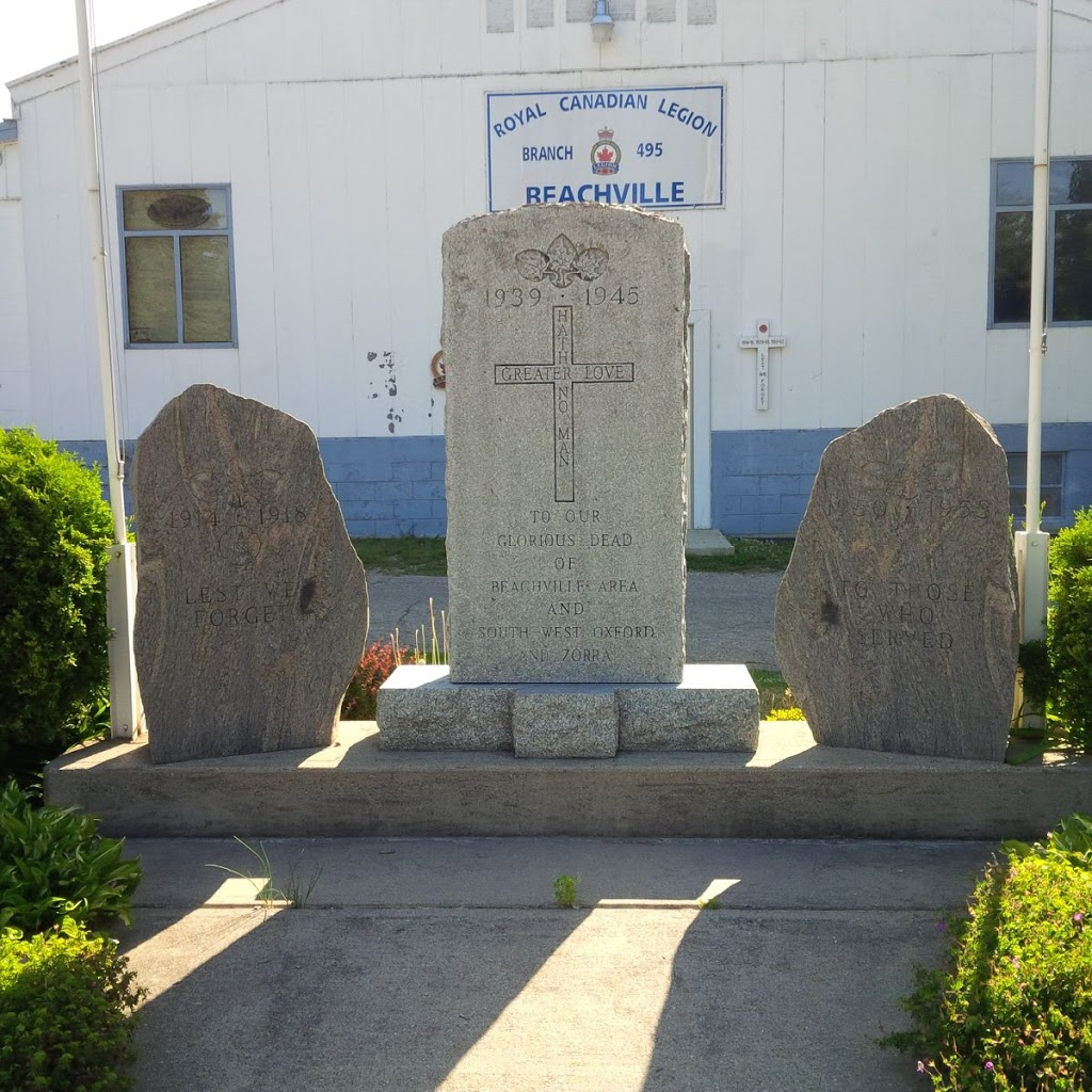 Royal Canadian Legion Branch 495 | 39 Zorra Line, Beachville, ON N0J 1A0, Canada | Phone: (519) 423-6363