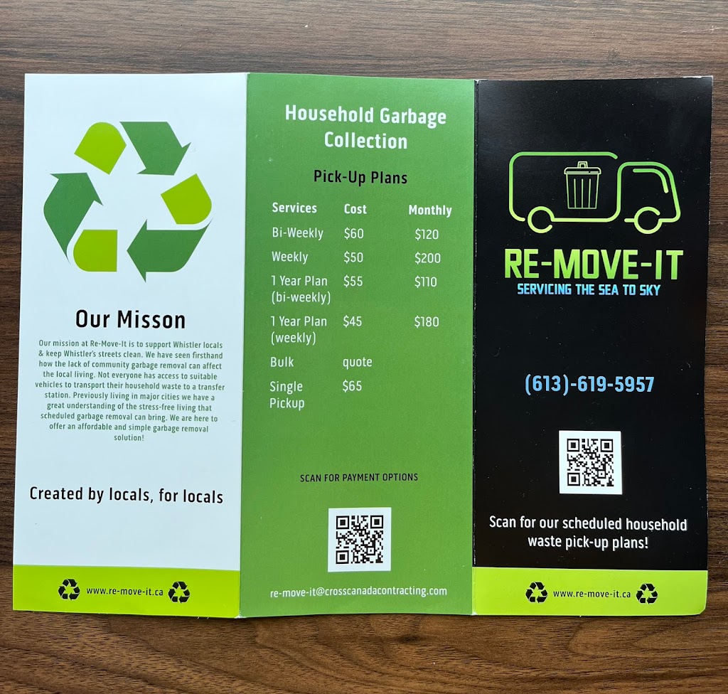 Re-Move-It Whistler garbage removal | 46 Garibaldi Dr, Whistler, BC V0N 1B1, Canada | Phone: (613) 619-5957