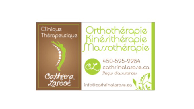 Clinique Thérapeutique Cathrina Larose | 129 Rue Loiselle, Cowansville, QC J2K 2B8, Canada | Phone: (450) 525-2284
