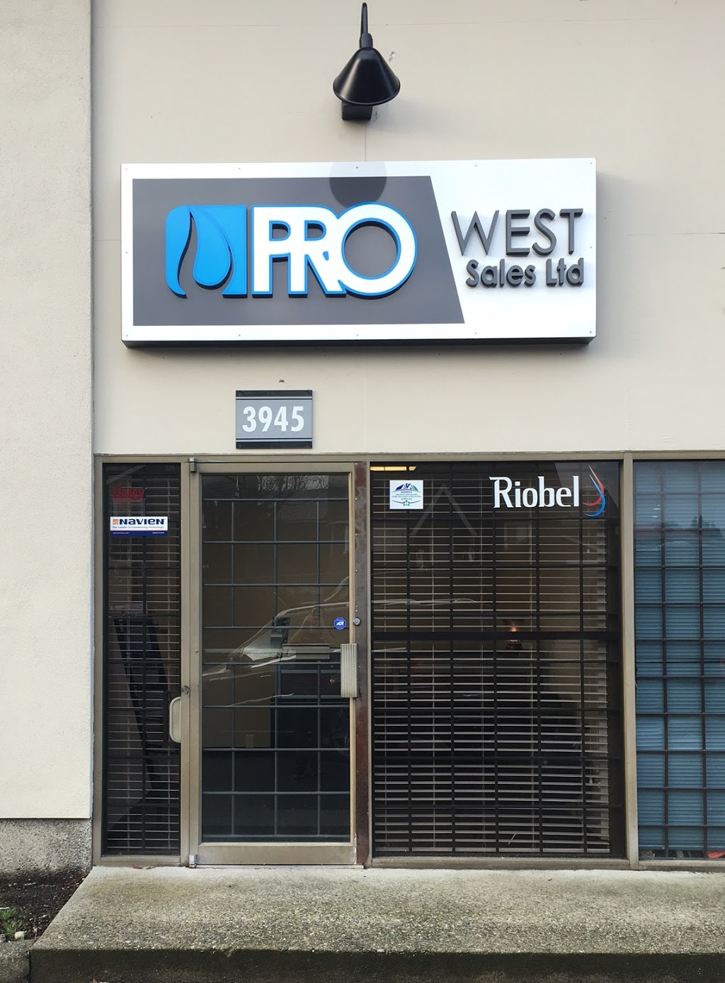Pro-West Sales Ltd | 3945 Phillips Ave, Burnaby, BC V5A 3K4, Canada | Phone: (604) 421-5665