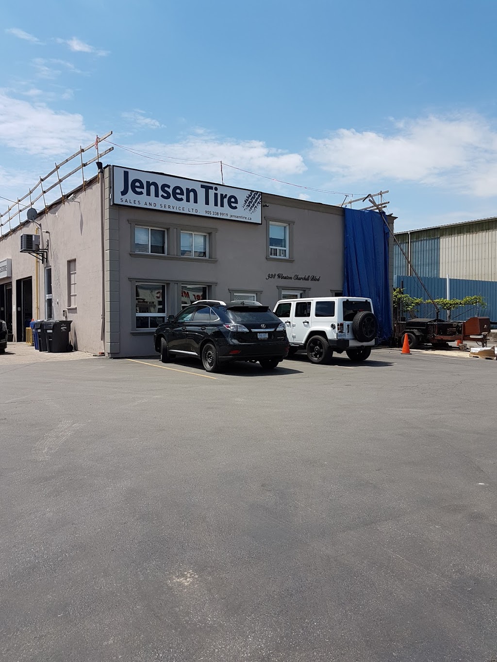Jensen Tire Sales & Service Ltd | 928 Winston Churchill Blvd, Oakville, ON L6J 7X5, Canada | Phone: (905) 338-9919