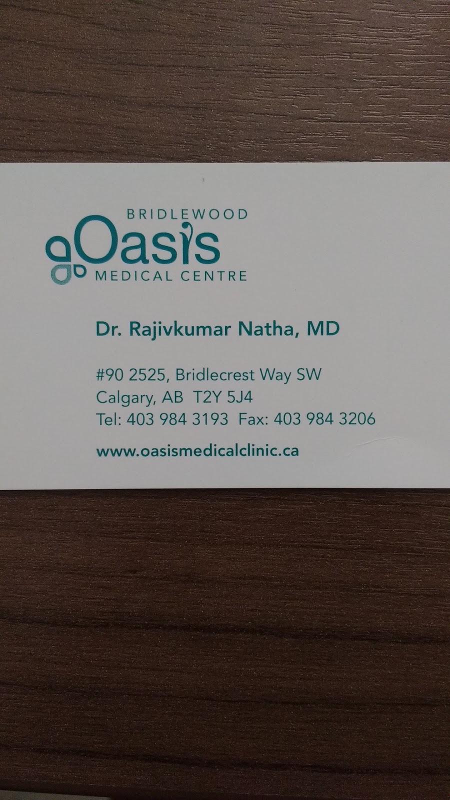 Clinica Oasis | 24 Bridlecrest St SW, Calgary, AB T2Y 4Y5, Canada