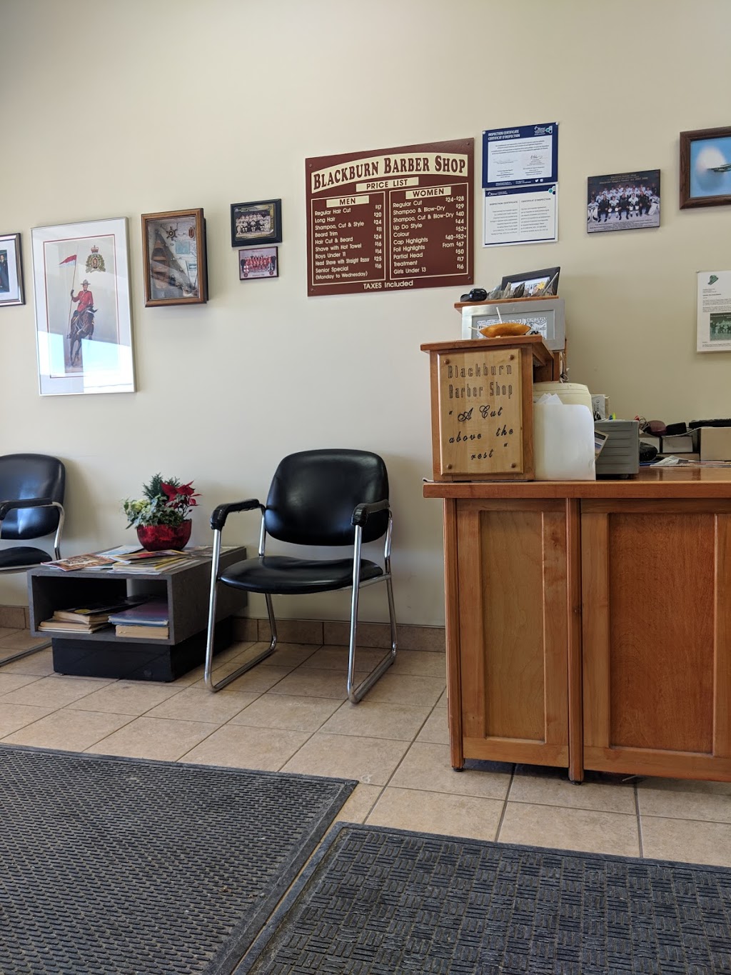 Blackburn Barber Shop | 2668b Innes Rd, Gloucester, ON K1B 4Z5, Canada | Phone: (613) 830-9584