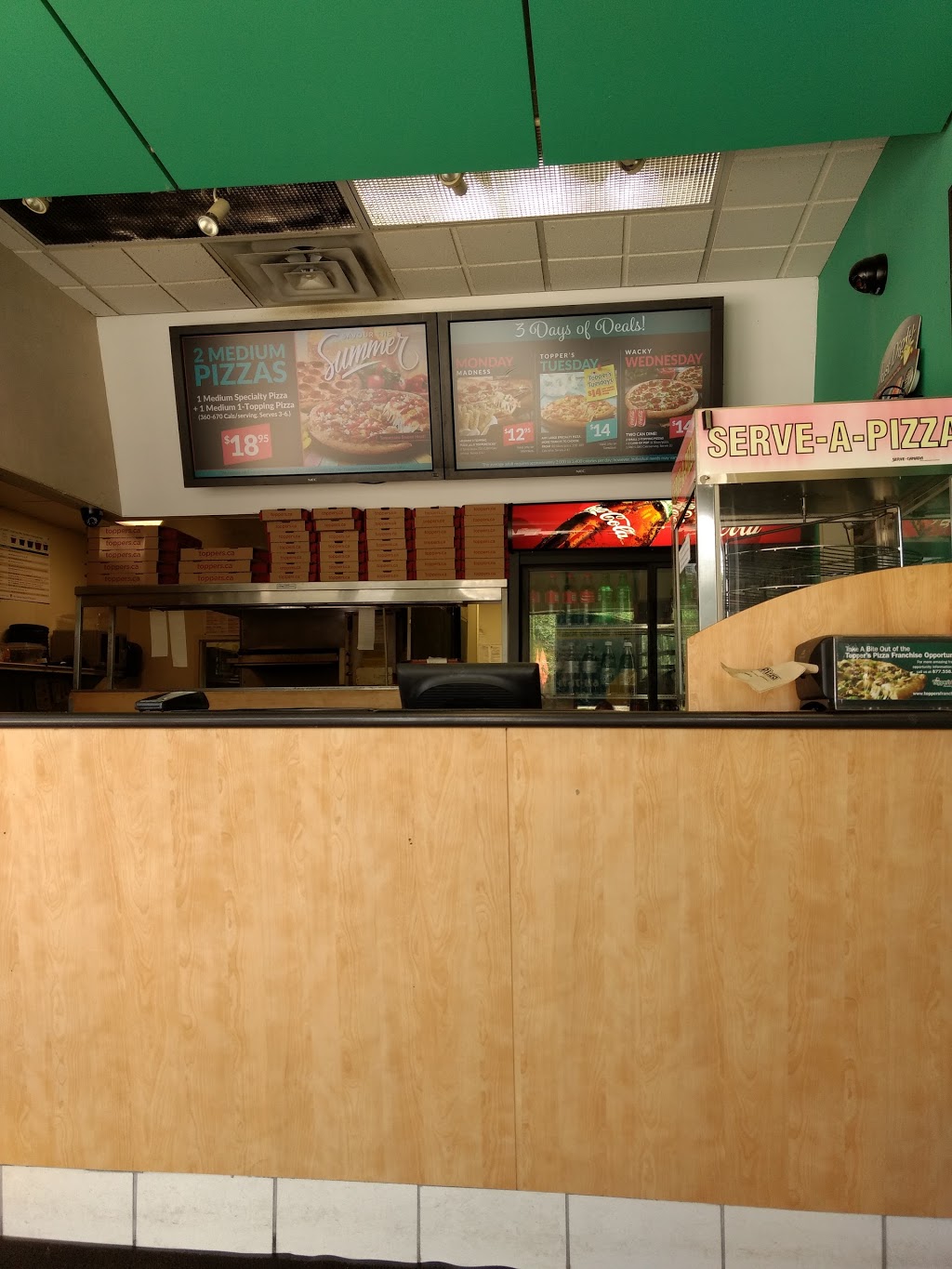 Toppers Pizza - Sudbury Second Avenue | 360 2nd Ave N, Sudbury, ON P3B 3Y4, Canada | Phone: (705) 671-7171