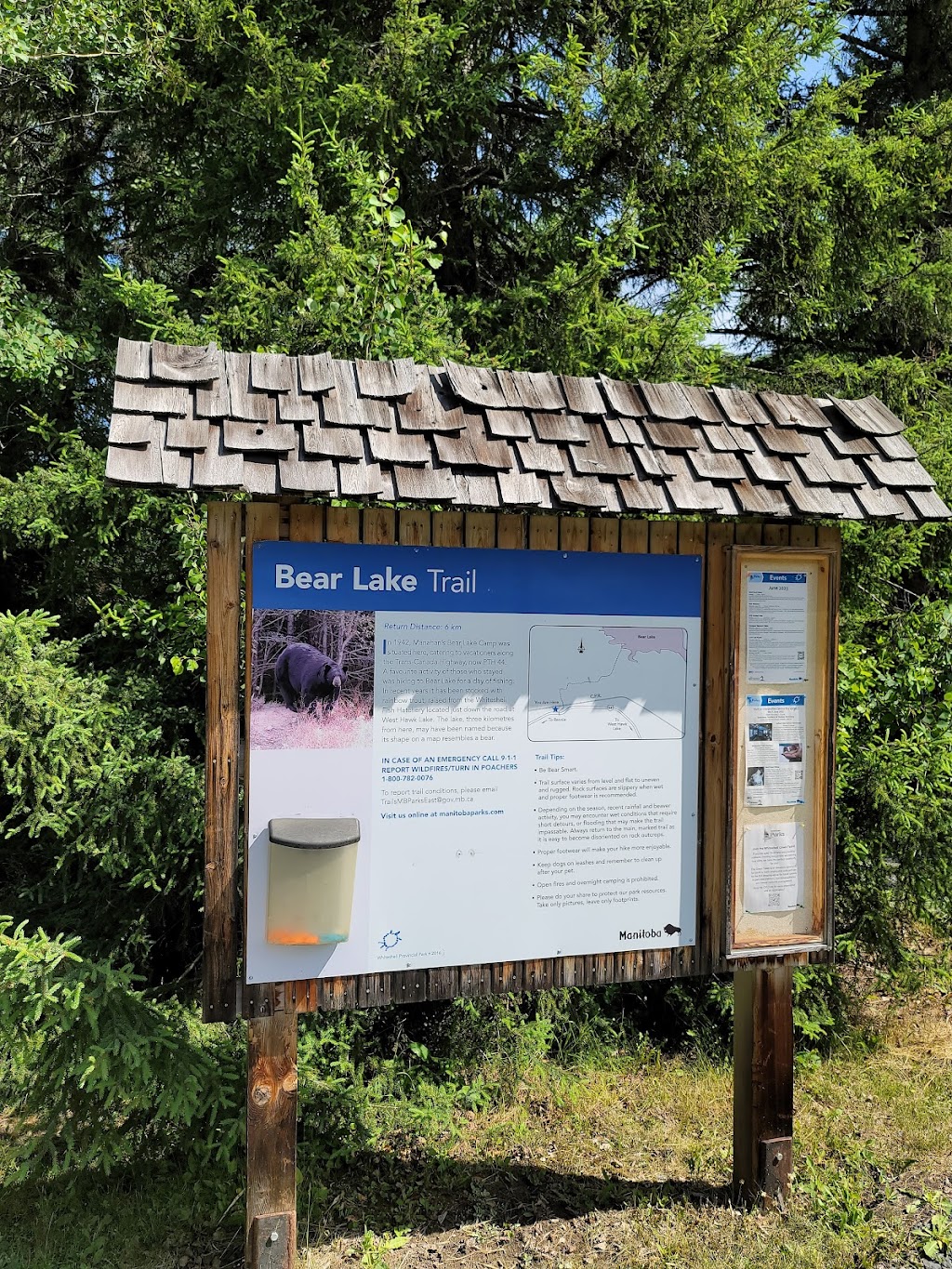 Bear Lake Hiking Trail | Provincial Trunk Hwy 44, Falcon Beach, MB R0E 0N0, Canada | Phone: (204) 369-3157