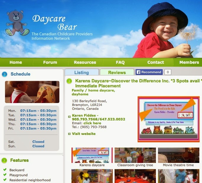 Discover the Difference Daycare Inc. | 130 Barleyfield Rd, Brampton, ON L6R 2J4, Canada | Phone: (905) 793-7568