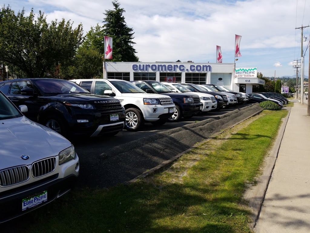 Euro Pacific Motor Cars Ltd | 415 Brunette Ave, New Westminster, BC V3L 3G1, Canada | Phone: (604) 540-0665