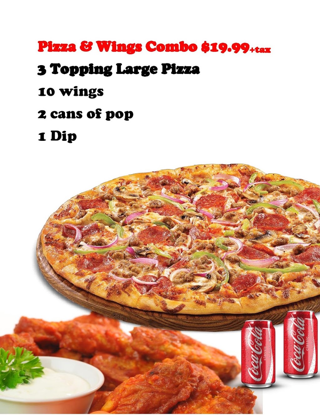 City North Pizza - Inspire Blvd. | 135 Inspire Blvd Unit #2, Brampton, ON L6R 3X9, Canada | Phone: (905) 497-8884