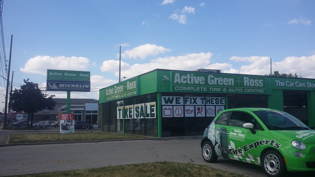 Active Green+Ross Tire & Automotive Centre | 859 Kipling Ave, Etobicoke, ON M8Z 5G9, Canada | Phone: (416) 236-2453