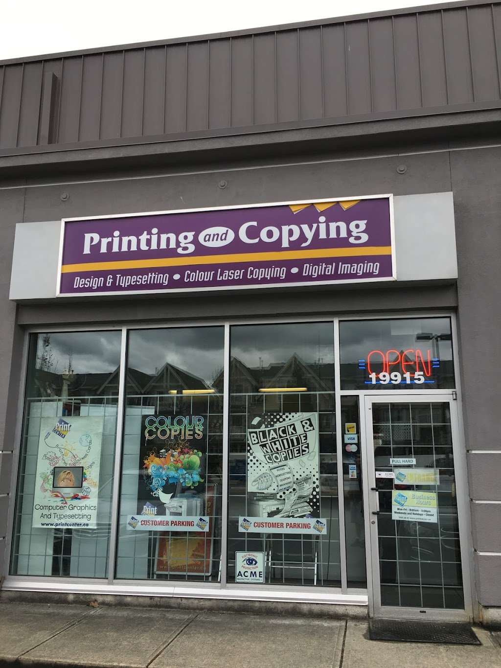 Print Center | 3950 191 St #110, Surrey, BC V3Z 0Y6, Canada | Phone: (604) 533-2636