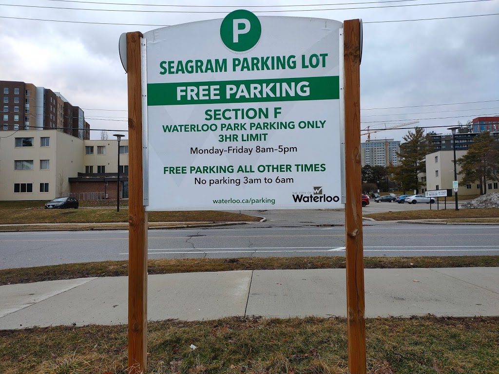 Free Parking Lot University of Waterloo (Seagram Drive) | Central Dr, Waterloo, ON N2L 3B6, Canada | Phone: (519) 888-4567 ext. 33100