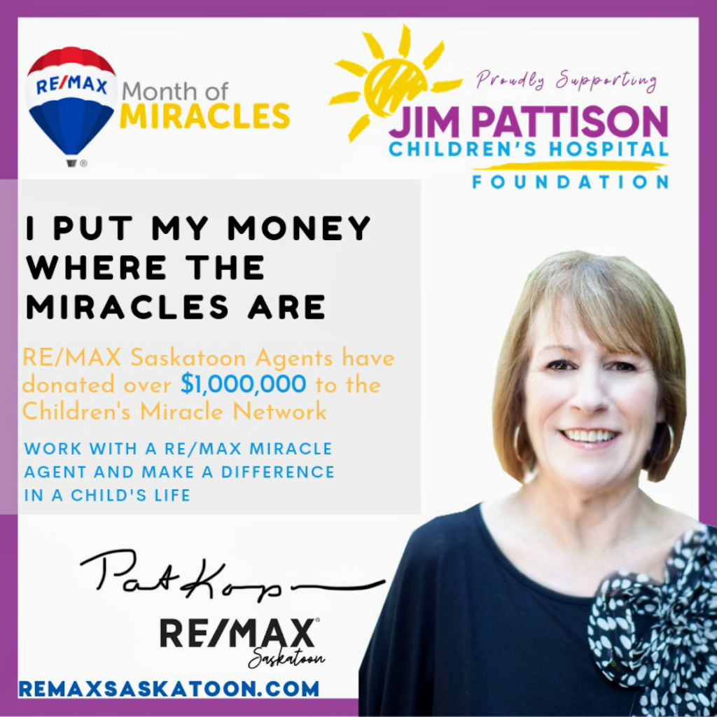 Pat Korpan - YXE Realtor Re/Max SASKATOON | 1820 8 St E #250, Saskatoon, SK S7H 0T6, Canada | Phone: (306) 227-6446
