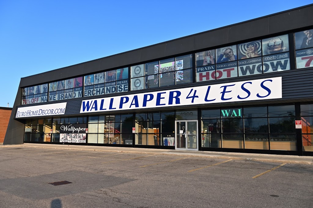 Wallpaper 4 Less | home goods store | 4309 Steeles Ave W, North York, ON M3N 1V7, Canada | 4166381638 OR +1 416-638-1638