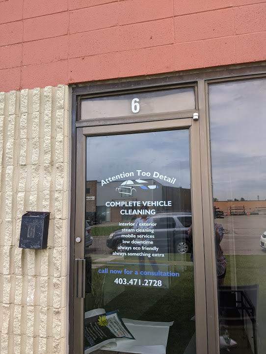 Attention Too Detail | 4451 64 Ave SE #6, Calgary, AB T2C 2C8, Canada | Phone: (403) 471-2728