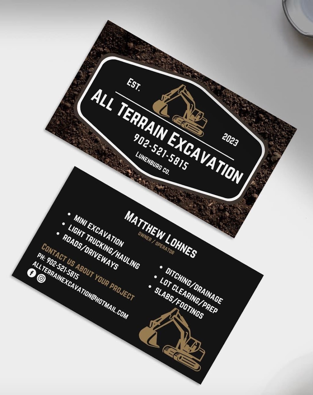 All Terrain Excavation | 2379 Highway 208, New Germany, NS B0R 1E0, Canada | Phone: (902) 521-5815