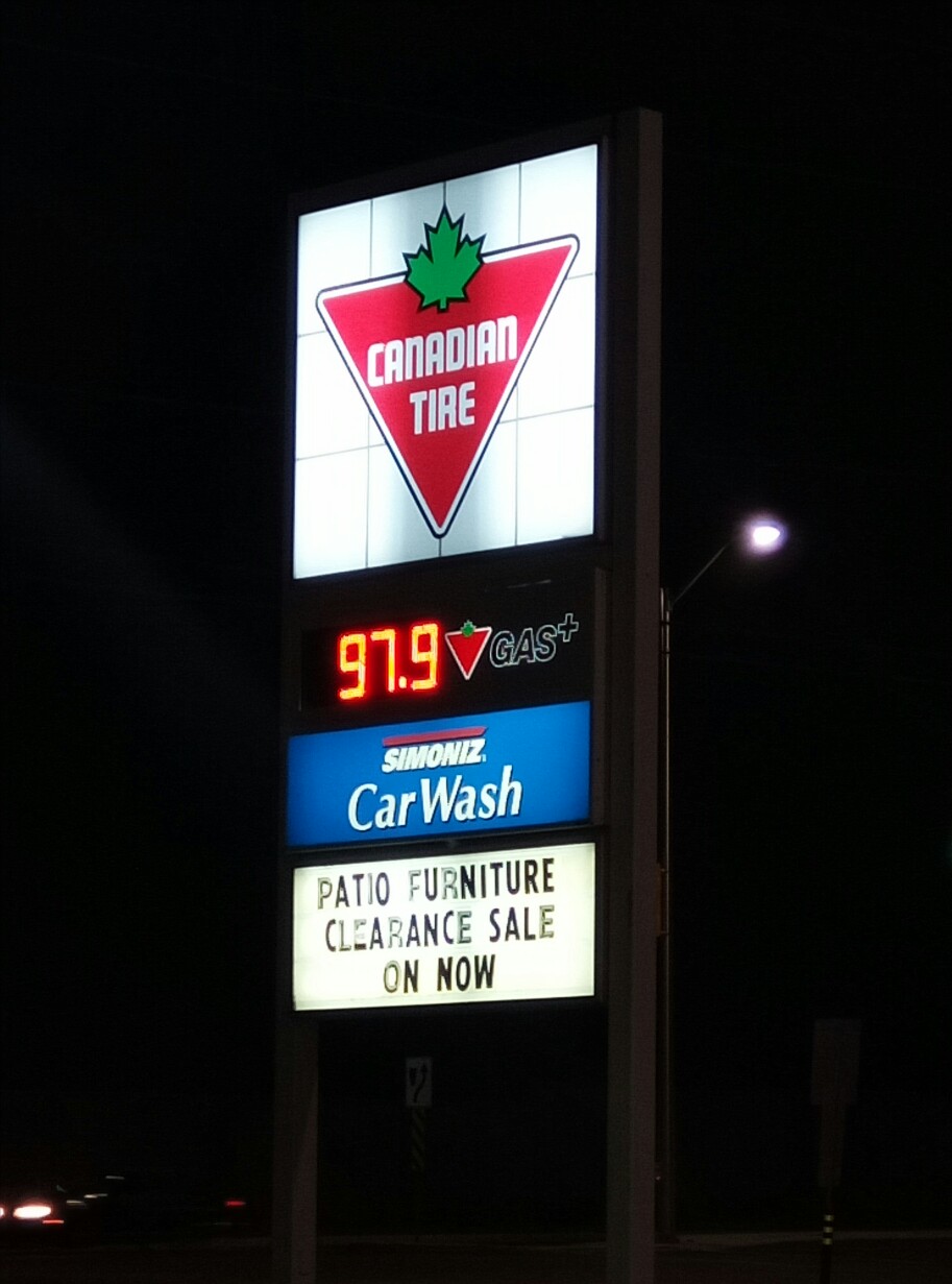 Canadian Tire Gas+ - OTT - Barrhaven | 2201 Greenbank Rd, Nepean, ON K2J 4Y6, Canada | Phone: (613) 825-2766