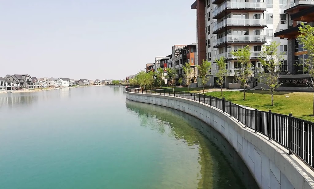 Beach promenade @ Mahogany West Beach | Mahogany, Calgary, AB T3M 0T2, Canada | Phone: (403) 232-8821