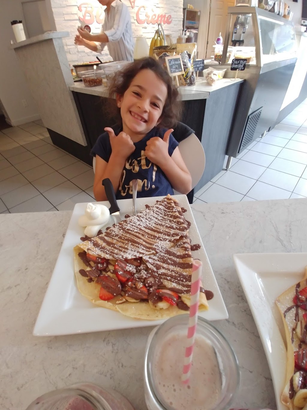 Blanc Crème - Crèmerie Crêperie Café | 641 Boulevard des Bois Francs S, Victoriaville, QC G6P 5X1, Canada | Phone: (819) 551-9988