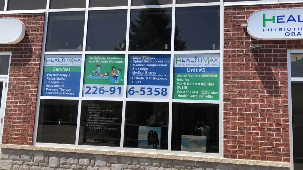 Healthmax Physiotherapy - Orangeville | 33 Broadway Unit 5, Orangeville, ON L9W 1J7, Canada | Phone: (226) 916-5358