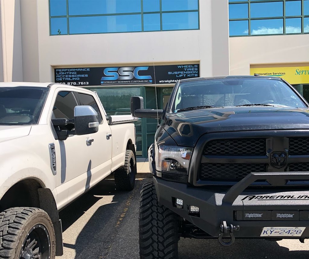 Straight Sideways Customs Inc | 3677 BC-97 #105, Kelowna, BC V1X 5C3, Canada | Phone: (250) 870-7613
