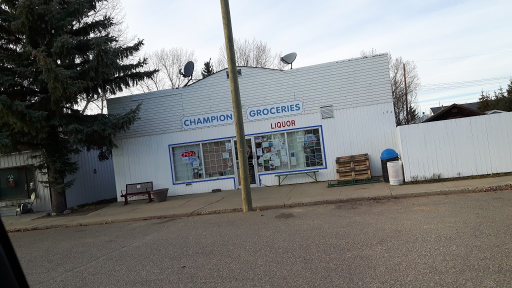 Champion Grocery & Liquor Store | 123 Main St, Champion, AB T0L 0R0, Canada | Phone: (403) 897-3808