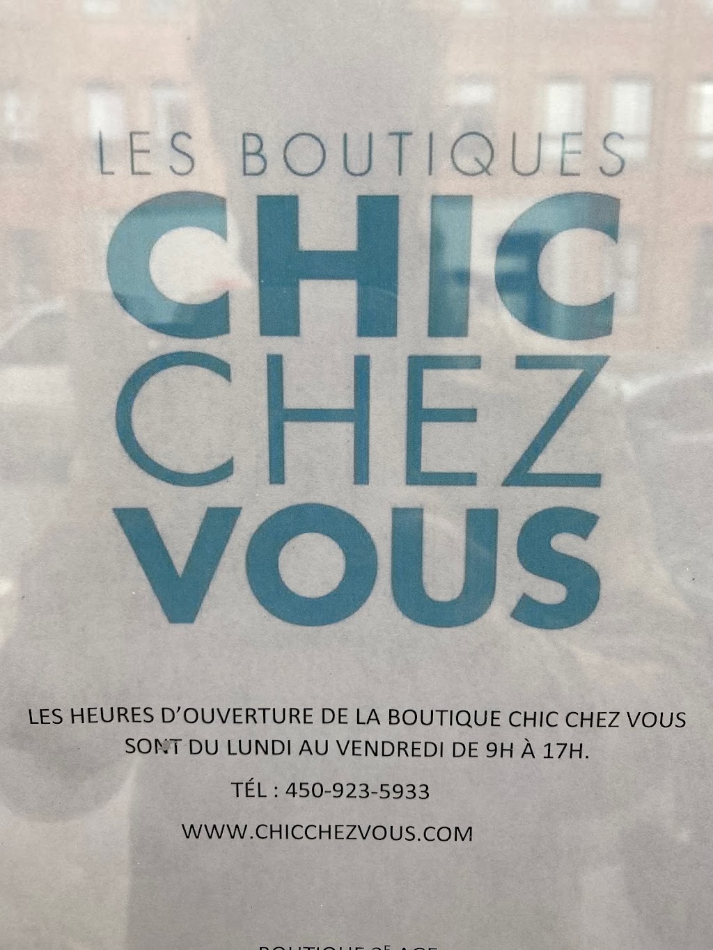 Les Boutiques Chic Chez Vous | 4220 Rue de Rouen bureau 400, Montréal, QC H1V 3T2, Canada | Phone: (450) 923-5933