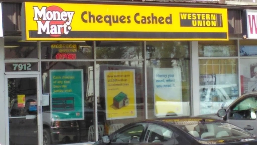 Western Union Agent Location | Money Mart, 7912 118 Ave NW, Edmonton, AB T5B 0R6, Canada | Phone: (780) 479-8821