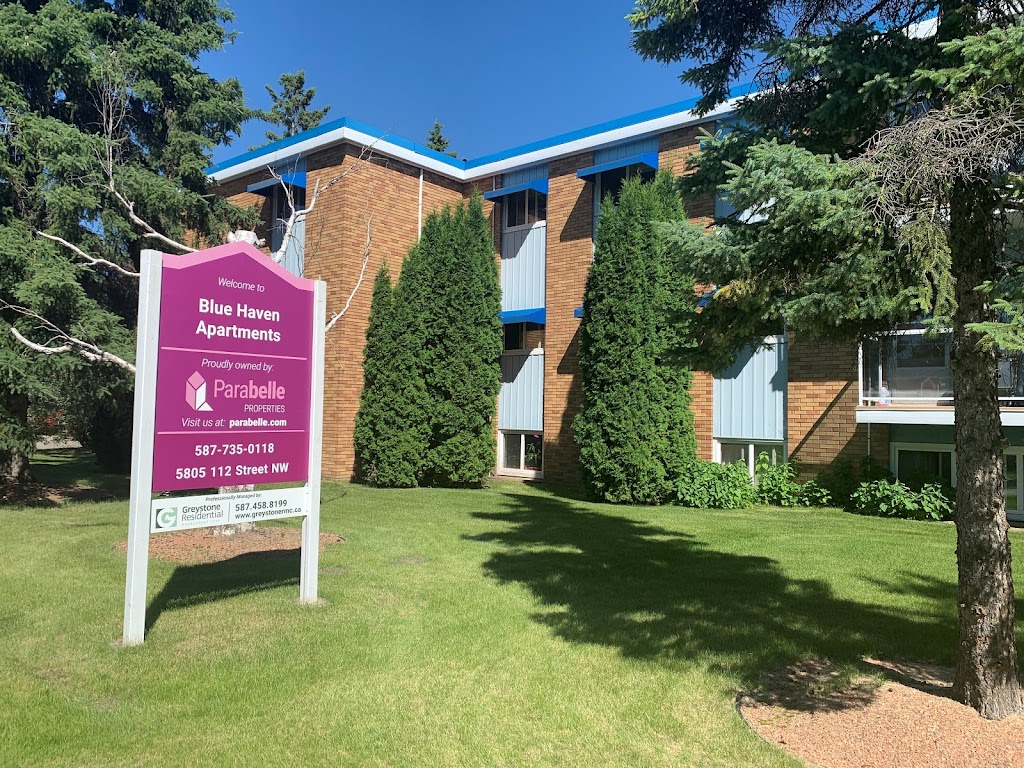 Blue Haven Apartments | 5805 112 St NW, Edmonton, AB T6H 3J4, Canada | Phone: (587) 735-0118