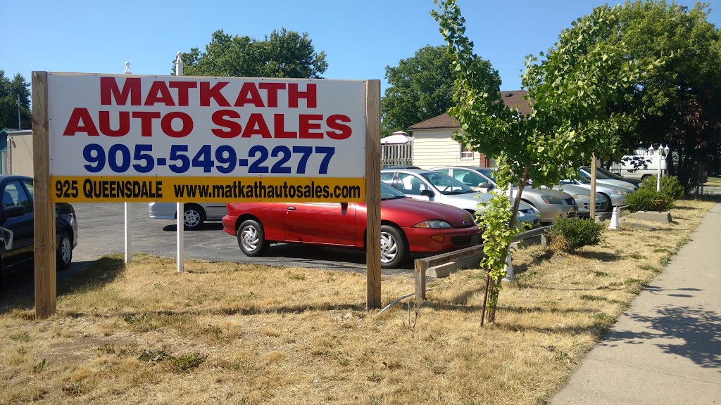 Matkath Auto Sales | 925 Queensdale Ave E, Hamilton, ON L8V 1N5, Canada | Phone: (905) 549-2277