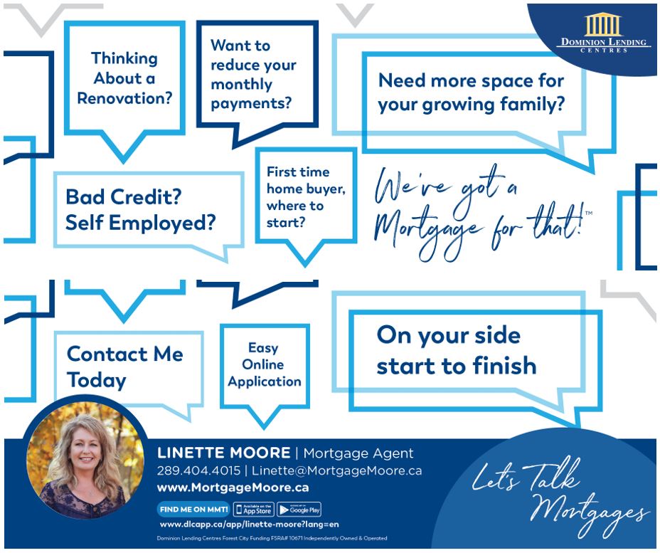 Linette Moore - Mortgage Broker Dominion Lending Centres | 706 Frontenac Crescent, Woodstock, ON N4V 0B1, Canada | Phone: (519) 535-9044