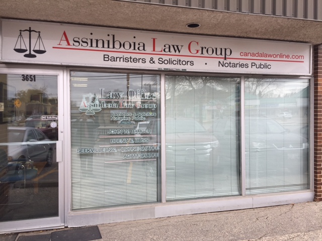 Assiniboia Law Office | 3651 Roblin Blvd, Winnipeg, MB R3R 0E2, Canada | Phone: (204) 949-3241