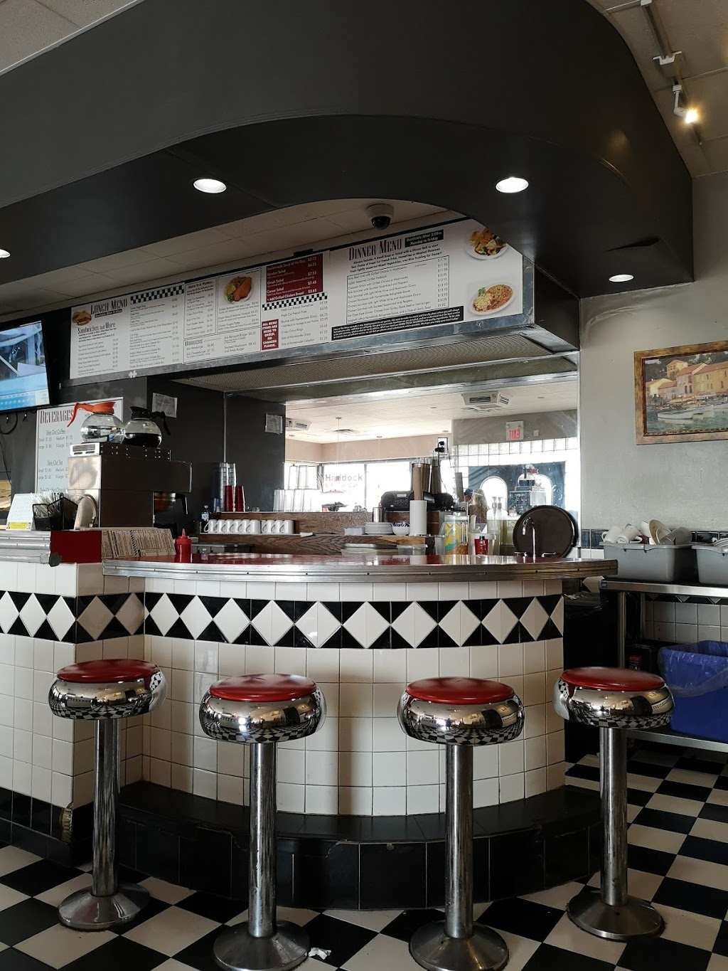 Donut Diner | 1249 Stone Church Rd E, Hamilton, ON L8W 2C8, Canada | Phone: (905) 383-8544