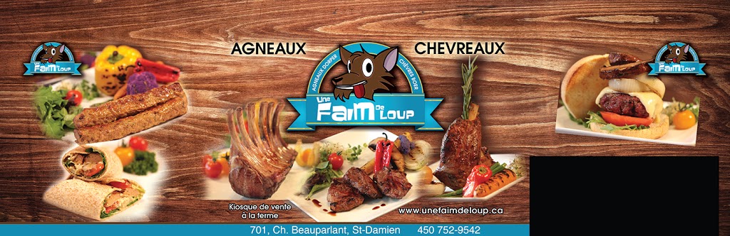 La ferme Une Faim de Loup | 701 Chemin Beauparlant, Saint-Damien, QC J0K 2E0, Canada | Phone: (450) 752-9542