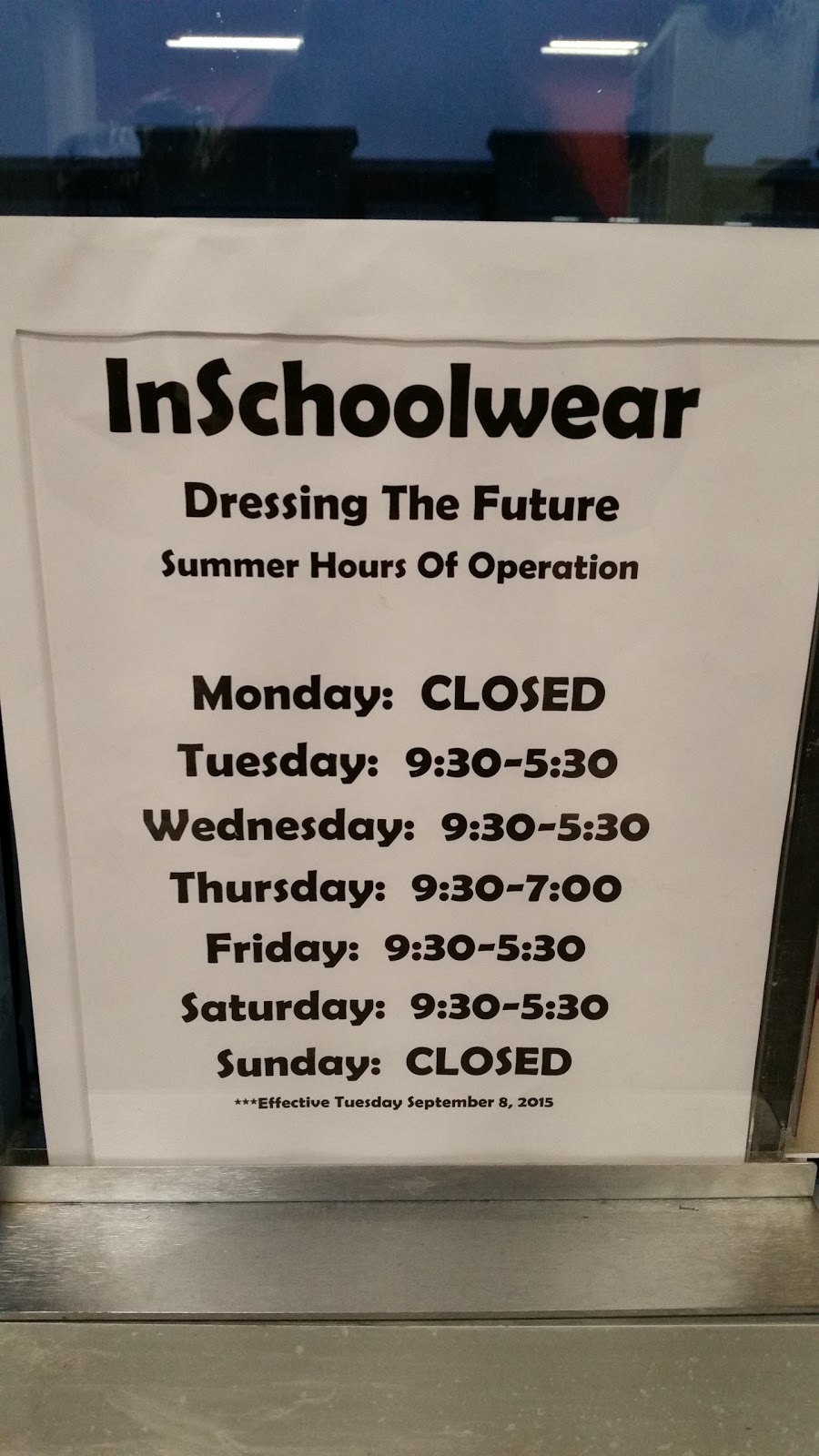 InSchoolwear Toronto | 209 Wicksteed Ave #39, Toronto, ON M4G 0B1, Canada | Phone: (416) 423-3032