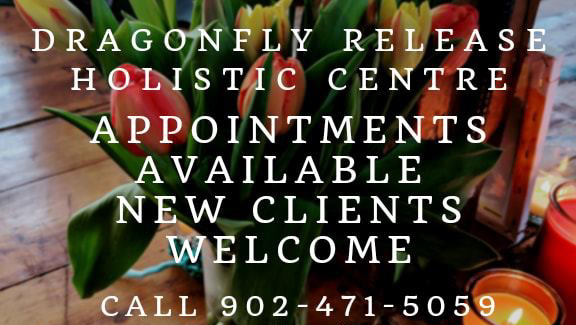 Dragonfly Release Holistic Centre | 936 NS-325, Blockhouse, NS B0J 1E0, Canada | Phone: (902) 471-5059