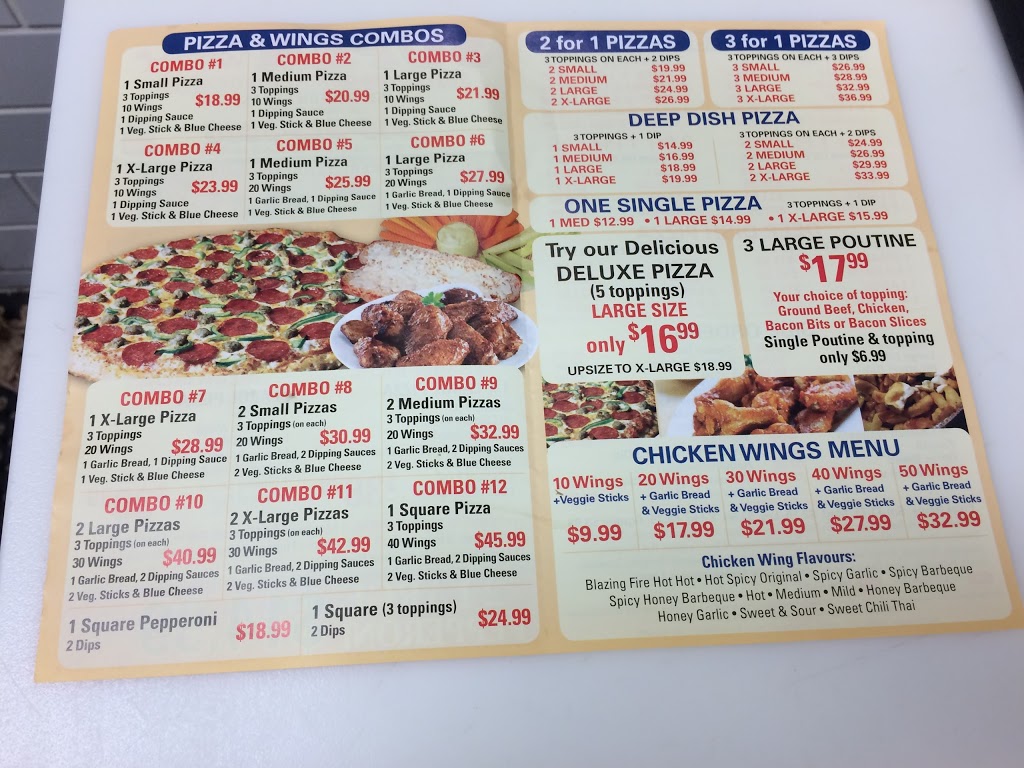 Super Pizza & Wings | 1531 Barton St E, Hamilton, ON L8H 2X5, Canada | Phone: (905) 545-3888