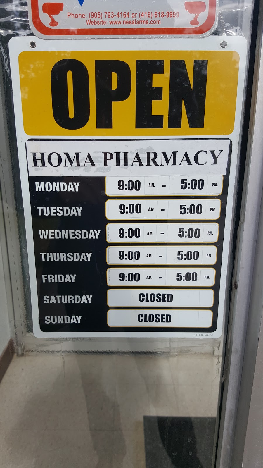Homa Pharmacy | 2698 Jane St, North York, ON M3L 1S5, Canada | Phone: (416) 749-4662