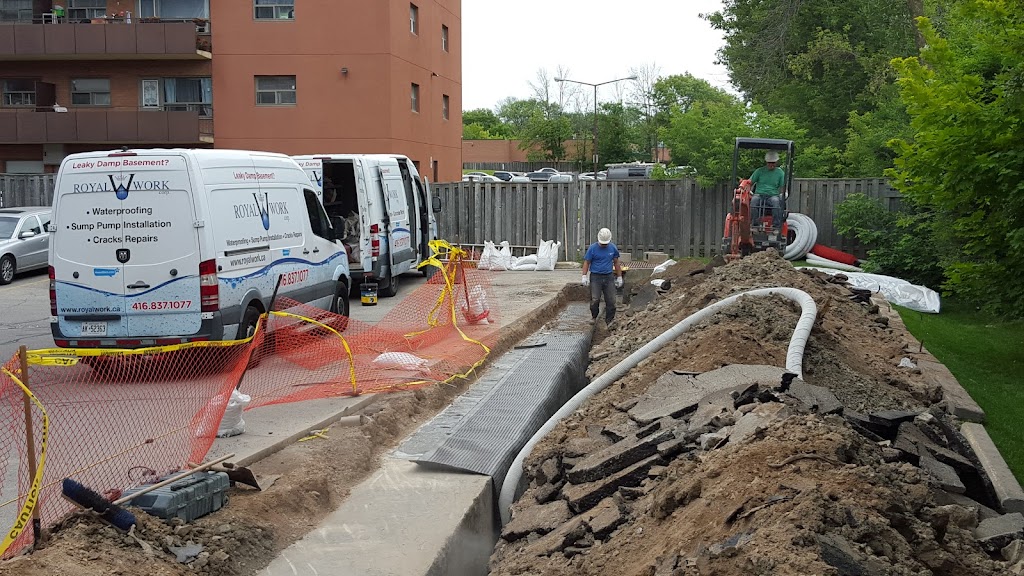 Royal Work Basement Waterproofing Brampton | 51 Greenbriar Rd, Brampton, ON L6S 1V8, Canada | Phone: (905) 346-8107
