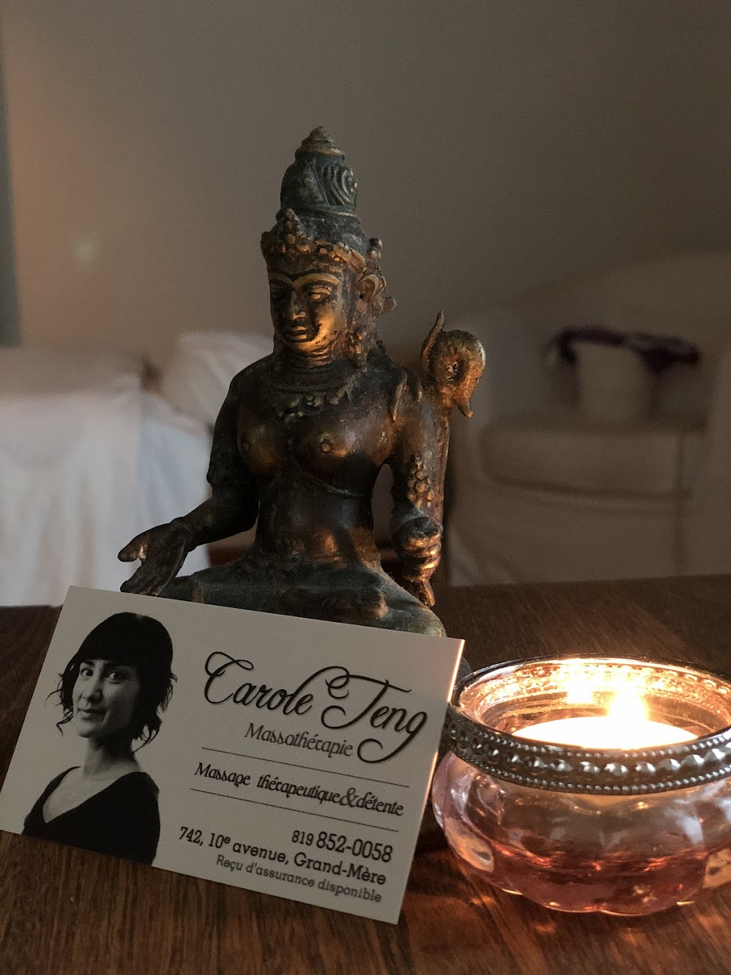 Carole Teng Massotherapie | 742 10e Av, Grand-Mère, QC G9T 1S9, Canada | Phone: (819) 852-0058