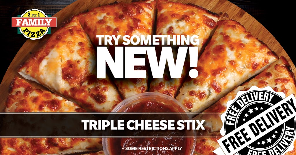 Family Pizza | 410 Lillooet St W, Moose Jaw, SK S6H 7T1, Canada | Phone: (306) 692-5336